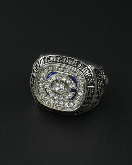 1985 Chicago Bears Championship Ring & Trophy Set– Gold or Silver Replica