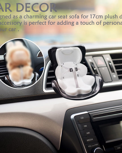 Labubu Car Seat: Cute Air Vent & Safety Seat Decor | Premium Car Charms for Interior Decoration
