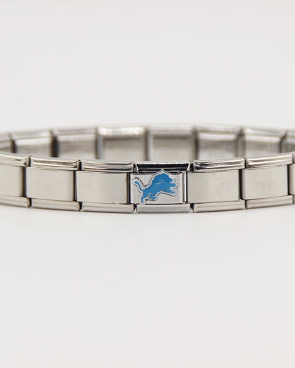 Football Team Logo Italian Charm Bracelet – Custom Gifts for Fans