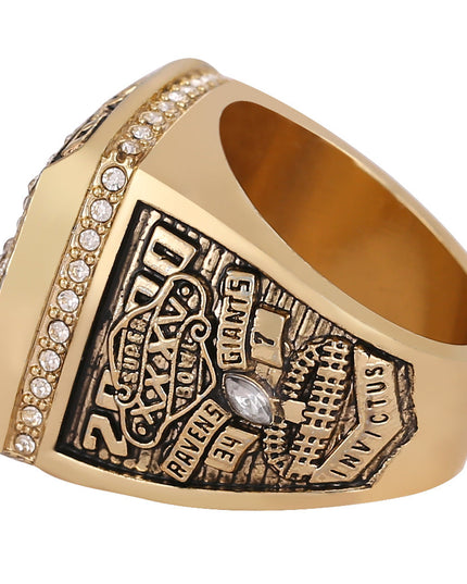 2001 & 2012 Baltimore Ravens  Super Bowl Championship Ring &Trophy Set