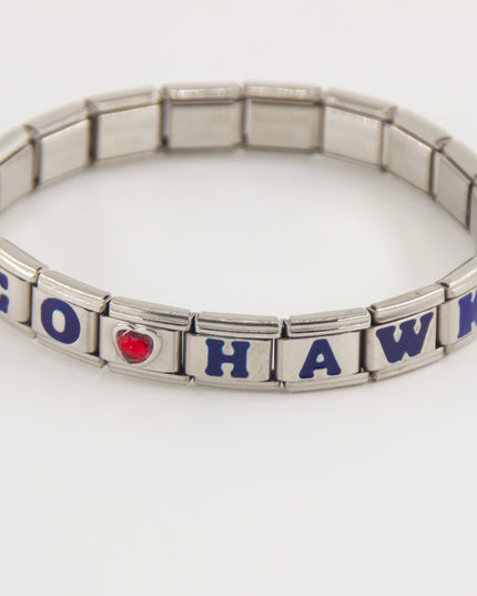 Seattle Seahawks Italian Charm Bracelet – Personalized Fan Gift for  for Birthdays, Holidays & Game Day