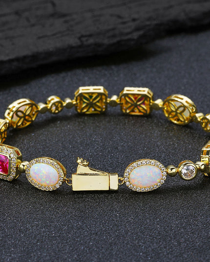 Rainbow Opal Bracelet