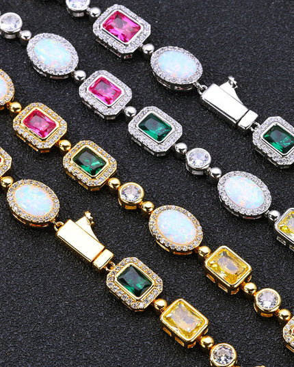 Rainbow Opal Bracelet