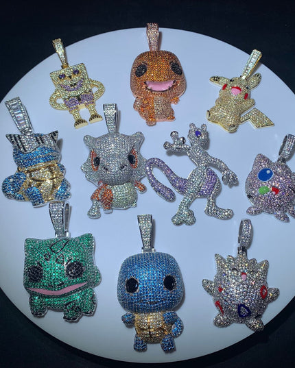 Personalized Pokémon Pendant Necklace