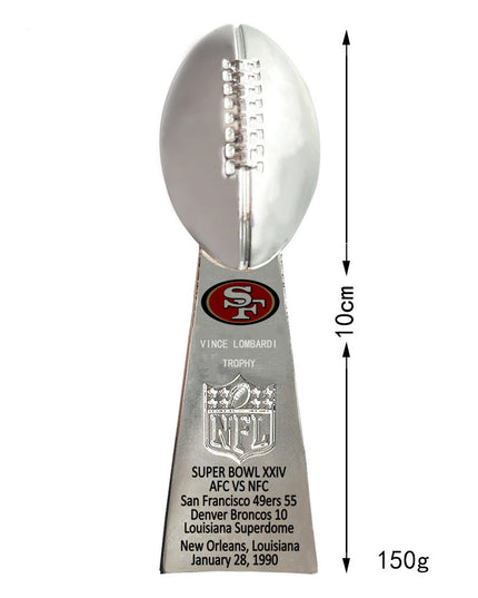San Francisco 49ers Dynasty Era Ring & Trophy Set – Championship Replica Collector Display