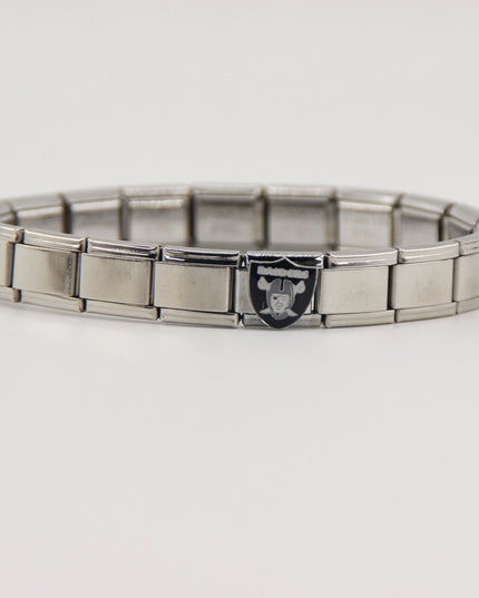 Football Team Logo Italian Charm Bracelet – Custom Gifts for Fans
