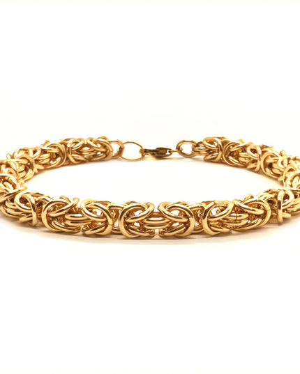 Byzantine Chainmaille Bracelet in 14K Gold Fill