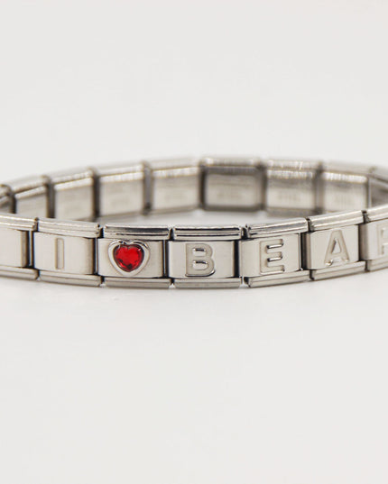Chicago Bears Italian Charm Bracelet – Perfect Valentine’s Day, Holiday & Any Occasion Gift for Fans