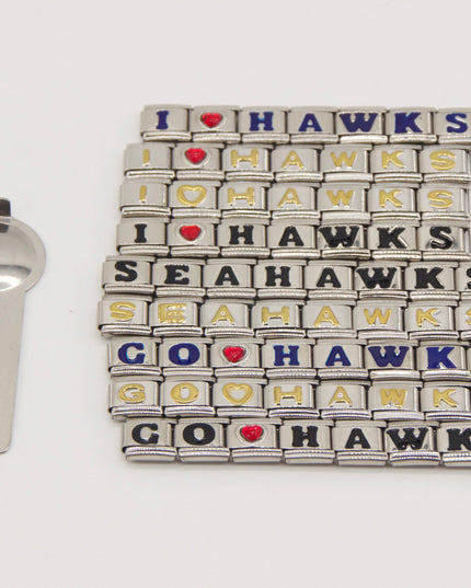 Seattle Seahawks Italian Charm Bracelet – Personalized Fan Gift for  for Birthdays, Holidays & Game Day