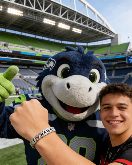 Seattle Seahawks Italian Charm Bracelet – Personalized Fan Gift for  for Birthdays, Holidays & Game Day