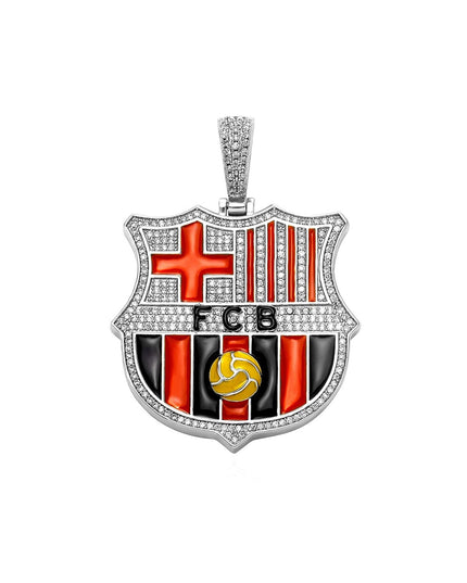 Customized Gifts Barcelona F.C. Pendant Necklace Chain for Football Fans