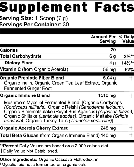Fermented Mushroom Complex