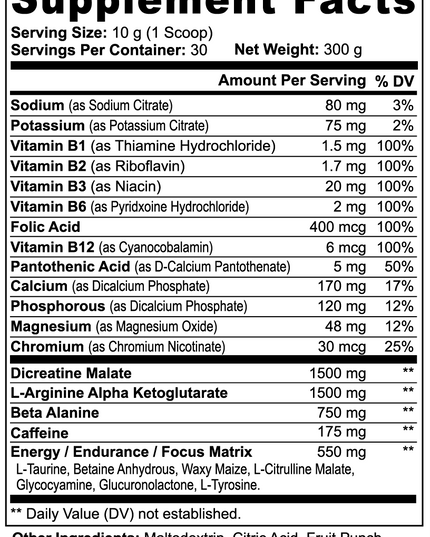 Nitro Pump Blue Razz