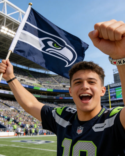 Seattle Seahawks Italian Charm Bracelet – Personalized Fan Gift for  for Birthdays, Holidays & Game Day