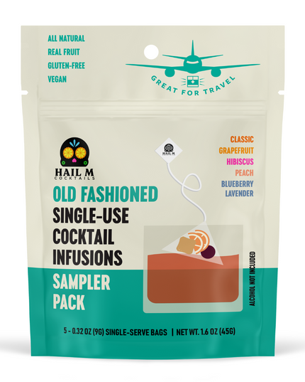 Old Fashioned – Travel Cocktail Infusion - Flavor Sampler