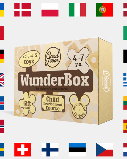 WunderBox 4-7 years old – developmental box for kids