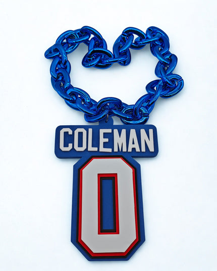 Player 3D Logo EVA Foam Necklace 30 inches – The Perfect Game Day Gift for Fans