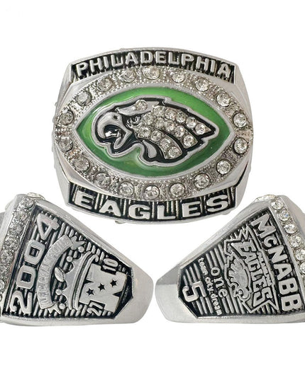 Philadelphia Eagles Championship Ring Set – 5pcs Super Bowl Replica Collectible Set