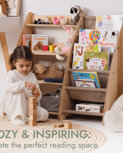 2in1 Montessori Shelf for Books and Toys