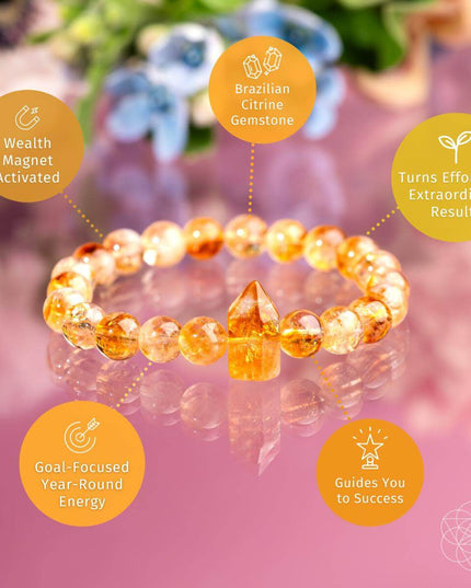 365 Days of Brilliance - Citrine Bracelet