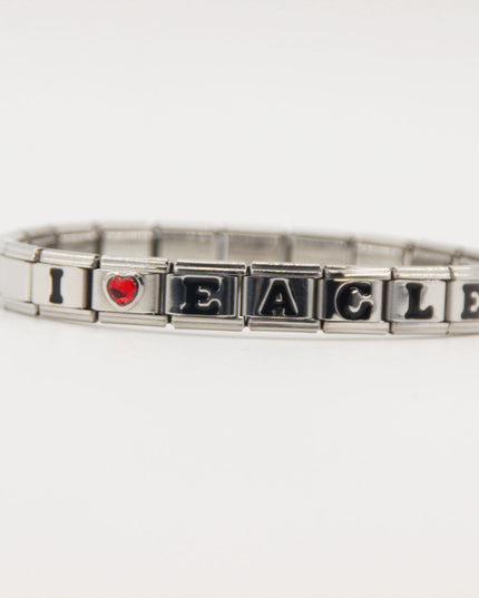 GO BIRDS  Italian Charm Bracelet -Game Day & Special Gift for Eagles Fans