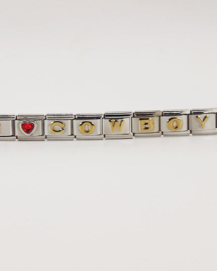 Dallas Cowboys Italian Charm Bracelet – DIY Custom Gift for Fans