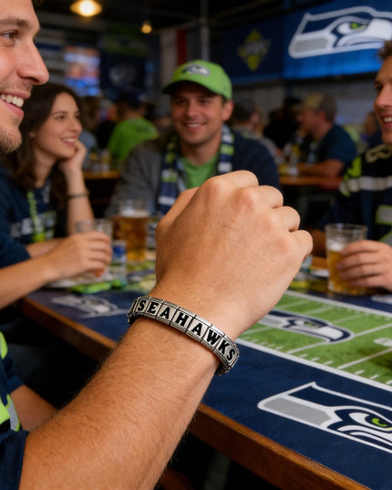 Seattle Seahawks Italian Charm Bracelet – Personalized Fan Gift for  for Birthdays, Holidays & Game Day