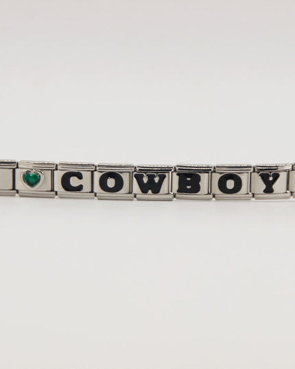 Dallas Cowboys Italian Charm Bracelet – DIY Custom Gift for Fans