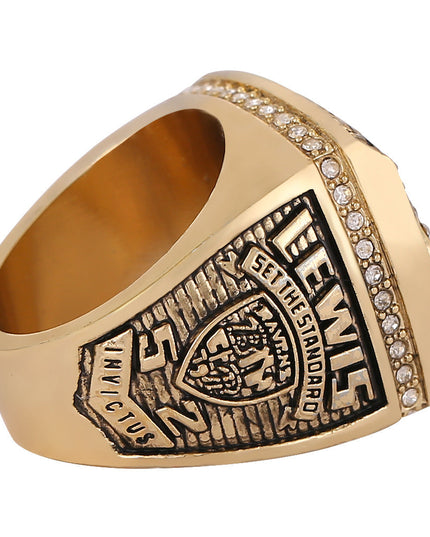 2001 & 2012 Baltimore Ravens  Super Bowl Championship Ring &Trophy Set
