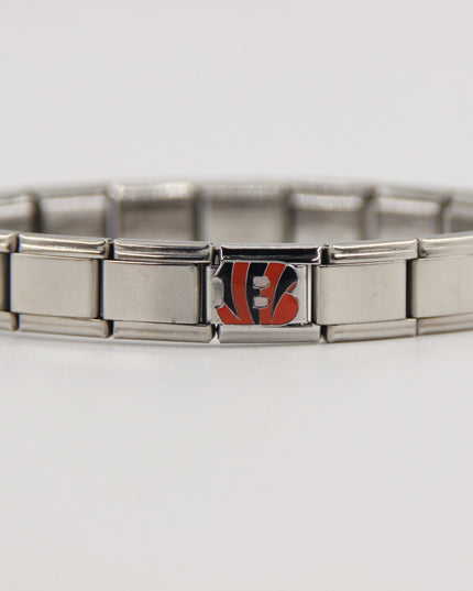 Football Team Logo Italian Charm Bracelet – Custom Gifts for Fans