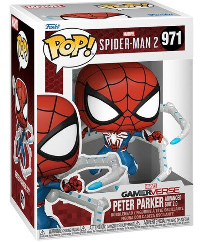 Spiderman 2 video game Funko Pop Vinyl Figure Marvel Games