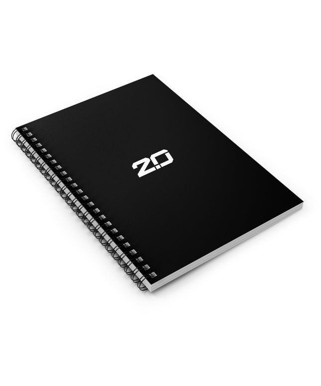 Stylish Spiral Notebook - Ruled Line