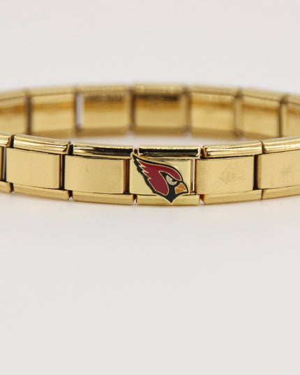 Football Team Logo Italian Charm Bracelet – Custom Gifts for Fans
