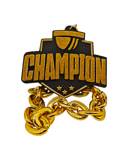 MVP & Champion EVA Fan Support Necklace – 30 Inch Game Day Sports Fan Gift