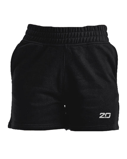 Womens Jogger Shorts (Black)