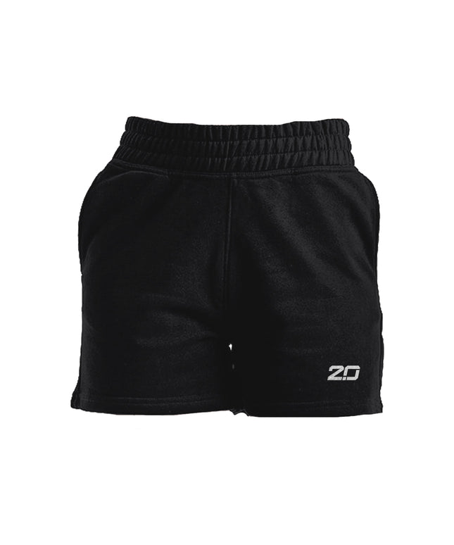 Womens Jogger Shorts (Black)