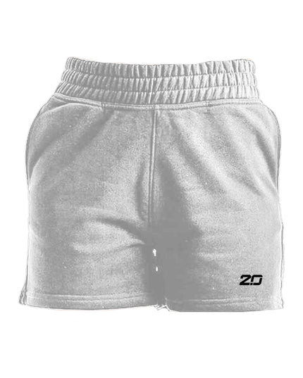 Womens Jogger Shorts (White)