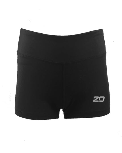 Womens Fitness Shorts (Black)