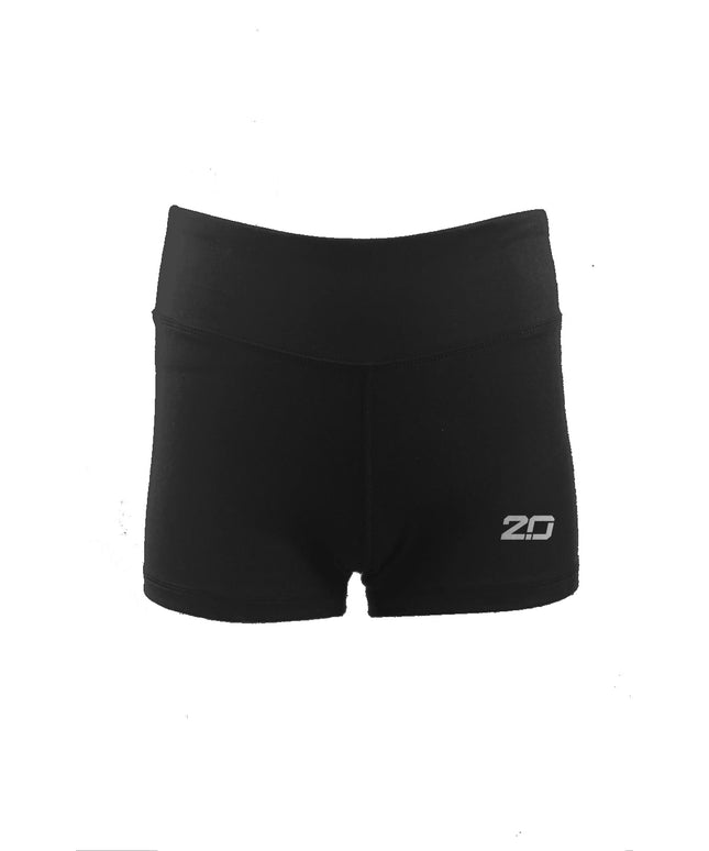 Womens Fitness Shorts (Black)