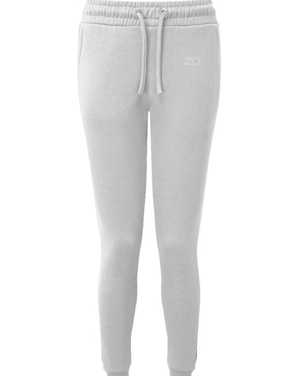 Womens Yoga Fitted Jogger (White)