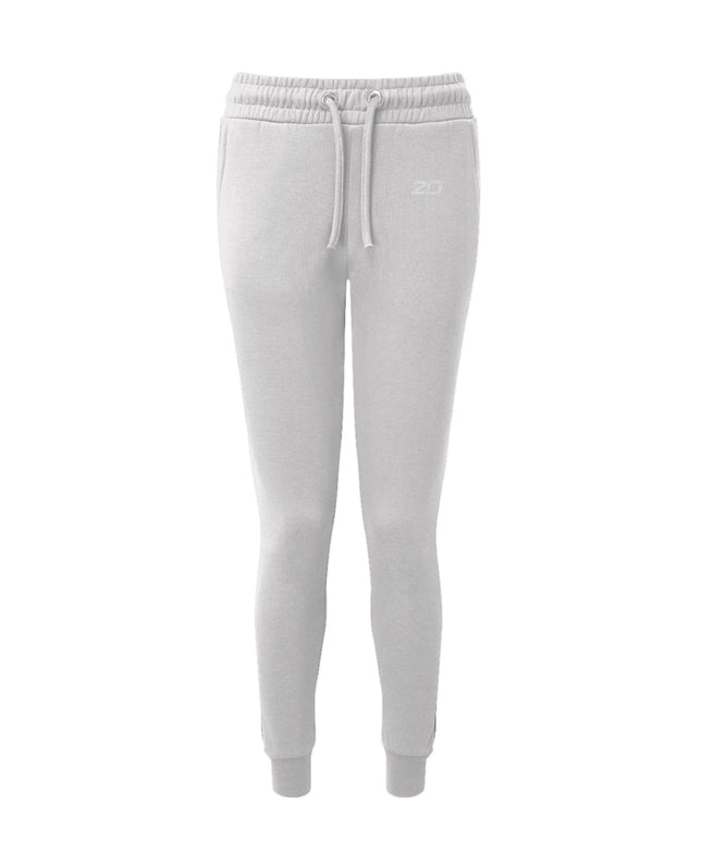 Womens Yoga Fitted Jogger (White)