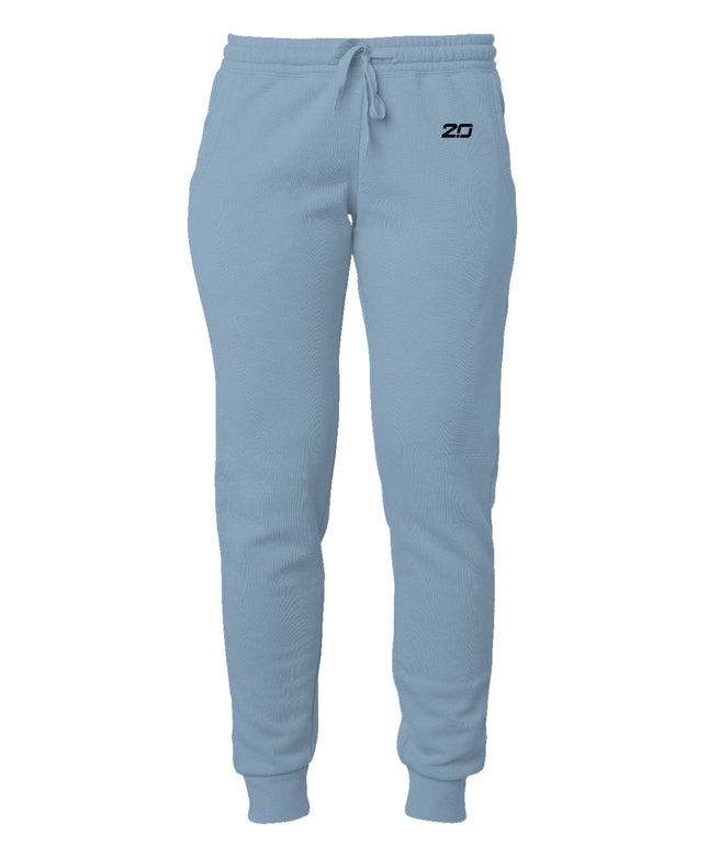 Womens Wash Sweatpants (Misty Blue)