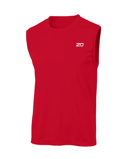 Sleeveless Competitor Tee (Red)