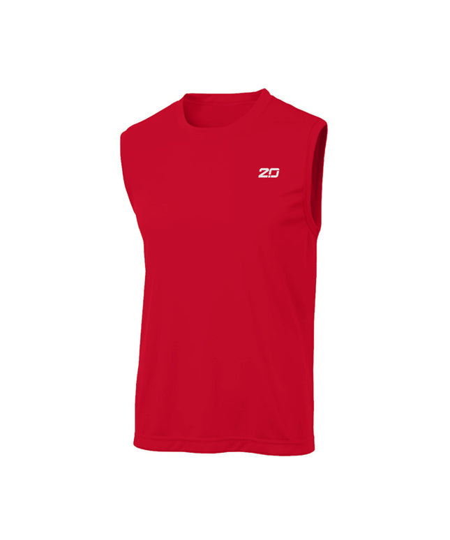 Sleeveless Competitor Tee (Red)