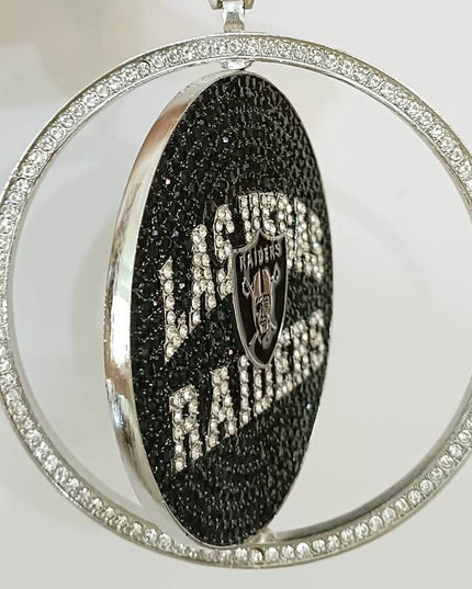 Rotating Sports Team Logo Pendant Necklace –  Perfect Gifts for True Fans