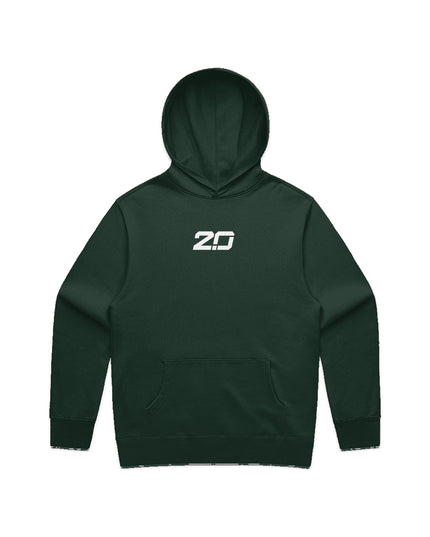 Rebirth Oversized Hoodie (Pine Green)