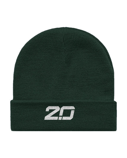 Rebirth Cuff Beanie (Pine Green)