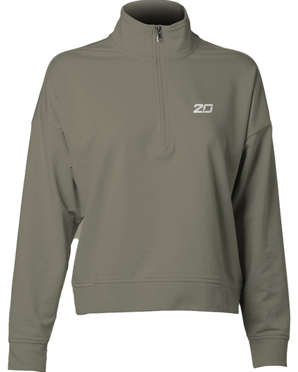Women's Perform Quarter Zip (Pine)