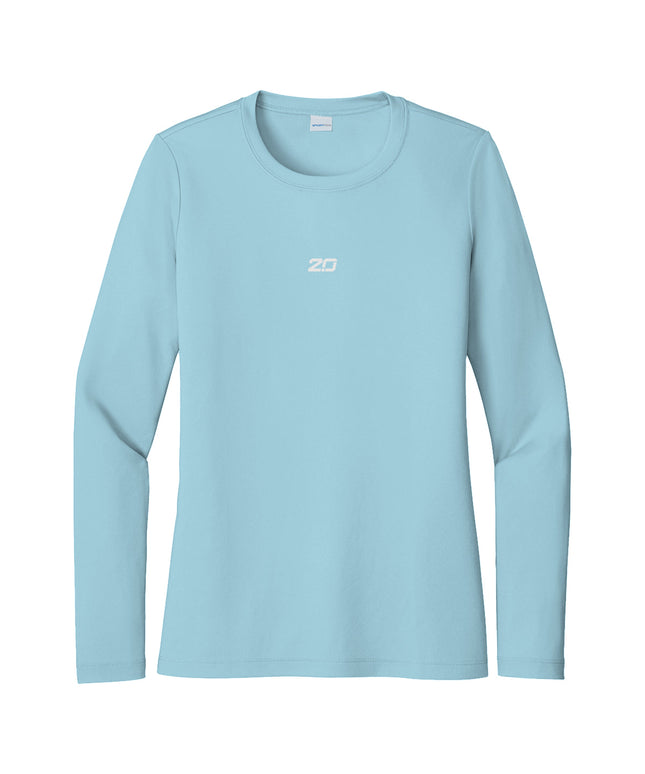 Women's UV Pro LS T-Shirt (Light Blue)
