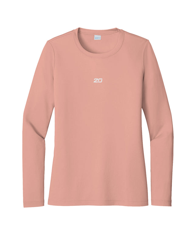 Women's UV Pro LS Tee (Soft Coral)
